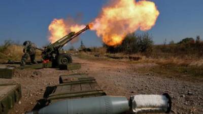 Террористы «ДНР» выпустили 16 снарядов по селу под Донецком