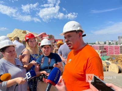 Строительство нижегородской «Школы 800» завершено на 80-90%