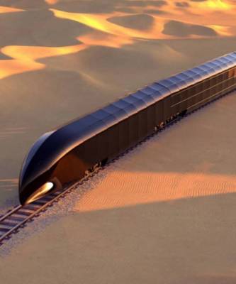 Дворец на рельсах: стеклянный поезд по проекту дизайнера яхт