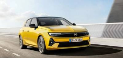 Компания Opel представила шестое поколение модели Astra (ФОТО)