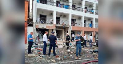 В Геленджике после взрыва газа в гостинице ввели режим ЧС для некоторых улиц
