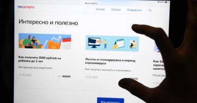 В ОНФ предложили создать семейный кабинет на "Госуслугах" - ren.tv - Россия
