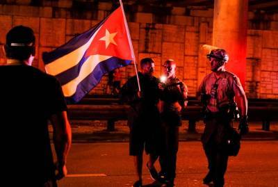 В ходе масштабных протестов на Кубе погиб человек