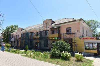 В Белгороде приступили к ремонту старых двухэтажек рядом с Центральным рынком