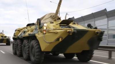 Воронежцев предупредили о передвижении военной техники по дорогам