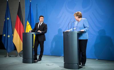 Главред (Украина): руками Меркель Россия прокладывает себе путь к Украине