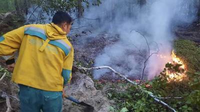 В Якутии лесные пожары подобрались к населенным пунктам