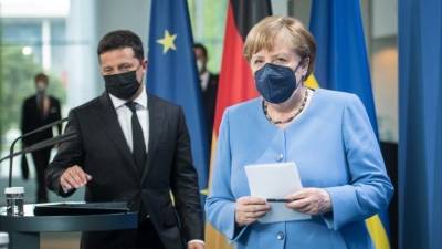 В Раде заявили, что Меркель вежливо послала Зеленского с «Северным потоком — 2»