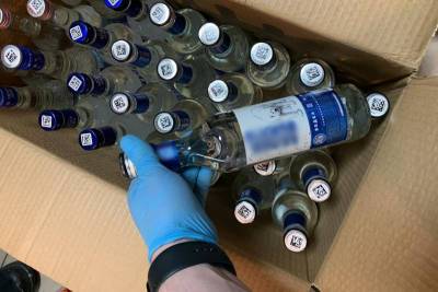 В Курганской области за 5 дней нашли 11 тысяч бутылок с контрафактным алкоголем