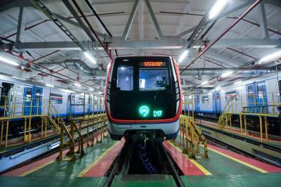 Количество поездов "Москва-2020" в метро увеличилось в 1,5 раза с начала года