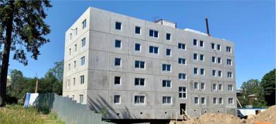 В Петрозаводске ведётся строительство жилого дома по программе расселения