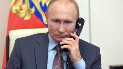 Путин провел телефонный разговор с Джоном Керри