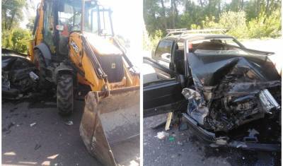 Водитель ВАЗ-2115 погибла при аварии с экскаватором в Воронежской области