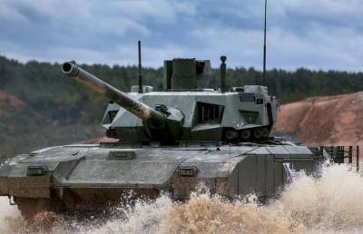 Проблема для НАТО: Съемка выстрела танка Т-14 «Армата»