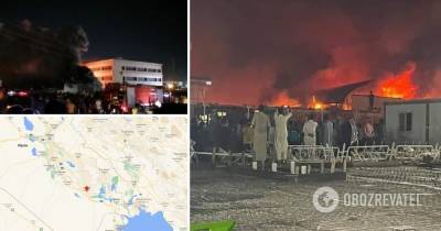 Пожар в больнице в Ираке - причина, сколько погибших, фото и видео