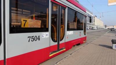 Трамваи №7 и №65 изменят маршрут движения в понедельник и вторник