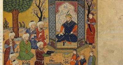Древнейшая копия книги "Шахнаме" хранится в британском музее в Лондоне