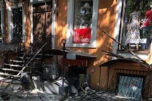 В Одессе произошло обрушение старинного дома. ВИДЕО