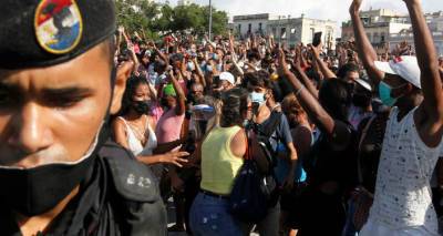 Глава МИД Кубы обвиняет правительство США в причастности к гражданским протестам в стране