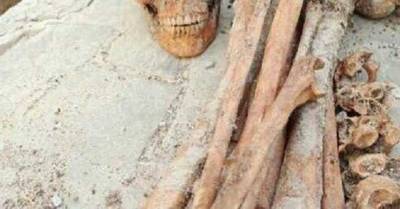 Мешок с человеческими костями нашли в канализации в Мариуполе