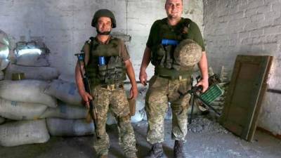 Школьный учитель и его ученик стали сослуживцами и вместе защищают Украину на передовой