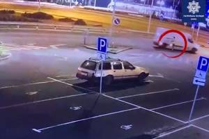 В Киеве задержали уснувшего автоугонщика