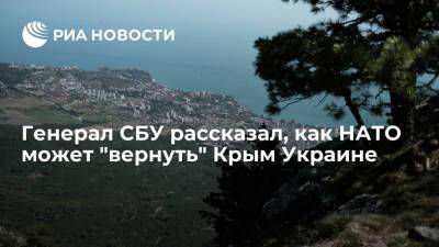 Генерал СБУ Вовк рассказал, как НАТО может "вернуть" Крым Украине