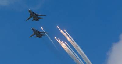 В небе над Балтийском прошла первая репетиция воздушной части парада в честь Дня ВМФ