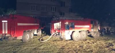 В Тамбовской области ночью произошёл пожар в доме престарелых