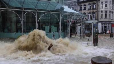 Проливные дожди, накрывшие Западную и Центральную Европу, спровоцировали наводнения