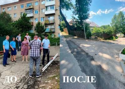 Жители Смоленска через прокуратуру добились ремонта дороги
