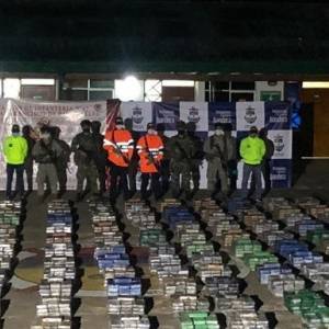 В Колумбии правоохранители изъяли более пяти тонн кокаина