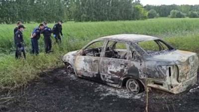 На Алтае обнаружили тело полицейского и его сгоревший автомобиль