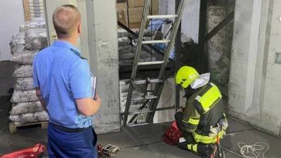 Грузовой лифт рухнул на юго-востоке Москвы