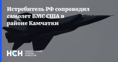 Истребитель РФ сопроводил самолет ВМС США в районе Камчатки