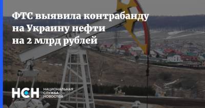 ФТС выявила контрабанду на Украину нефти на 2 млрд рублей