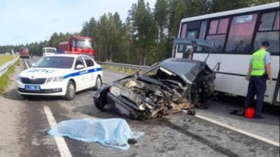 В ДТП на трассе М-8 в Приморском районе погиб мужчина