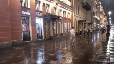 За время аномальной жары в Петербурге удалось выполнить норму по поливу улиц