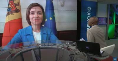 Санду — Euronews: «У меня есть инструменты победить коррупцию в Молдавии»