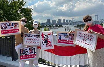 Белорусы Японии готовятся встречать свободных спортсменов под бело-красно-белыми флагами