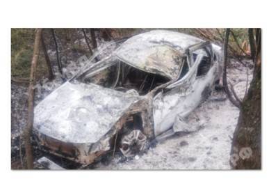 В Ярославской области нашли сгоревший автомобиль с трупом