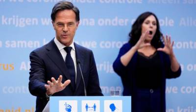 Вирус снова оккупировал Нидерланды, премьер вынужден извиняться