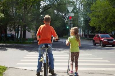 Дети-велосипедисты все чаще попадают в ДТП