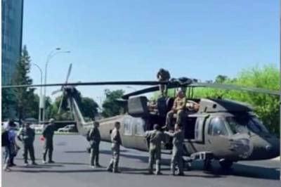 В столице Румынии экстренно сел вертолет ВВС США
