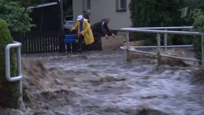 Сильнейшие ливни вызвали наводнения и привели к жертвам и разрушениям в Западной Европе