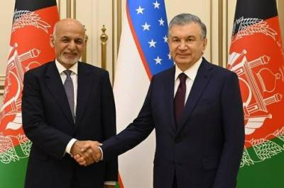 Президент Узбекистана встретился с президентом Афганистана