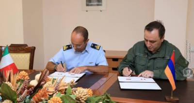 Армянские и итальянские военные провели консультации по вопросам сотрудничества