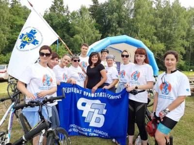 «Профсоюзы – за единство и сплочение».Патриотический велопробег «За Беларусь» состоялся на Августовском канале