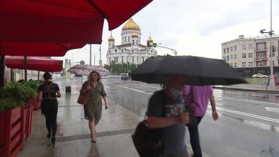Вести в 20:00. Москва умылась: ливень остудил столичный пыл