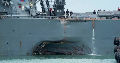 Американцы высмеяли катастрофическое состояние ВМС США
